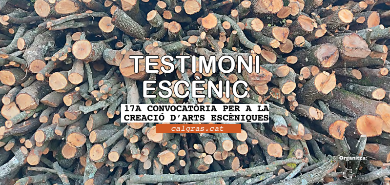 CAL GRAS | 7A CONVOCATÒRIA PER A LA CREACIÓ D’ARTS ESCÈNIQUES