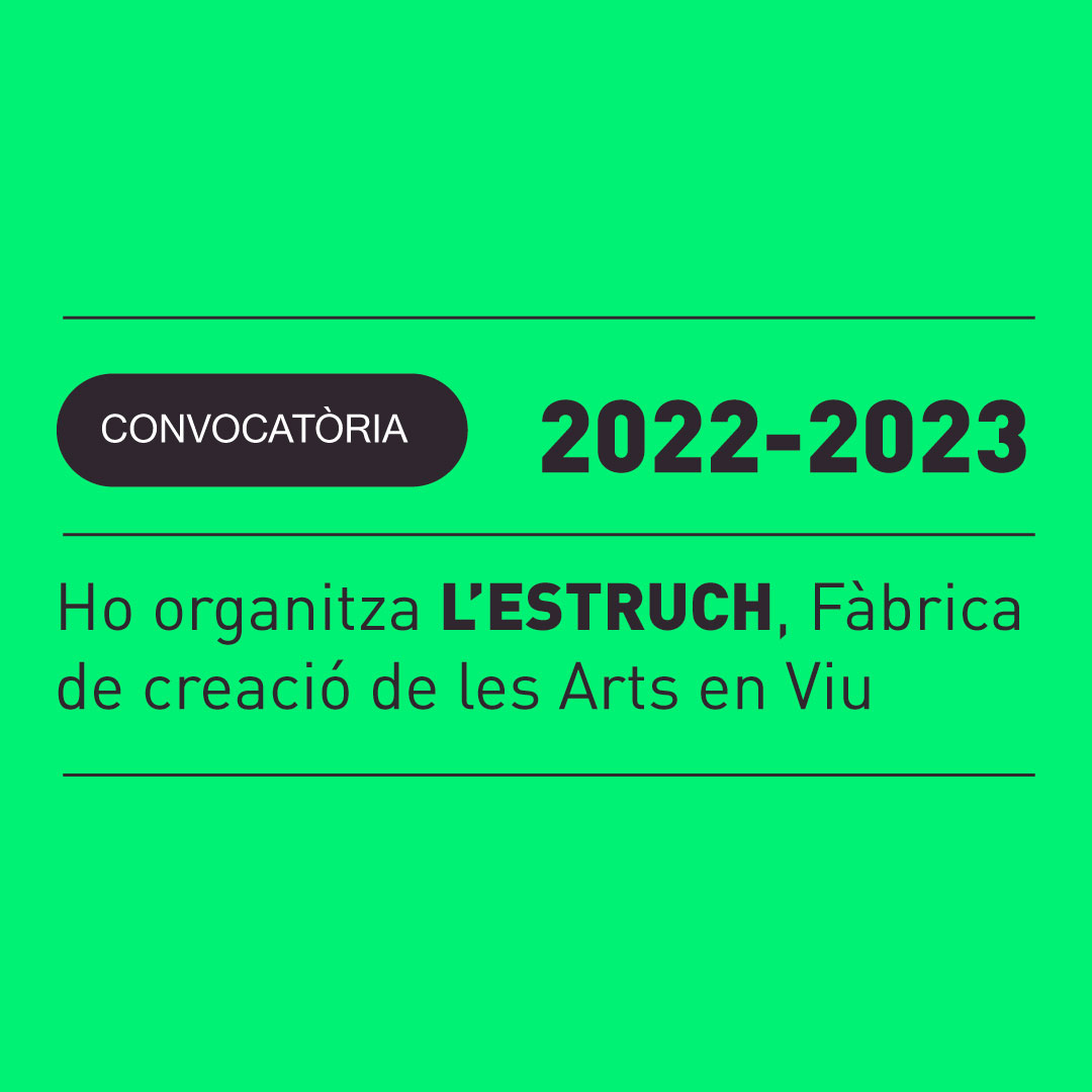 29.03 | CONVOCATÒRIES L’ESTRUCH (de setembre 2022 a juliol 2023)