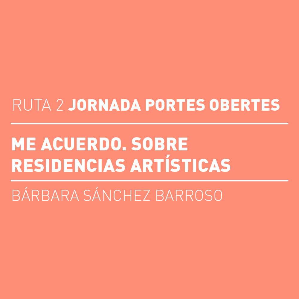 08.11 | RUTA 2 – JORNADES DE PORTES OBERTES