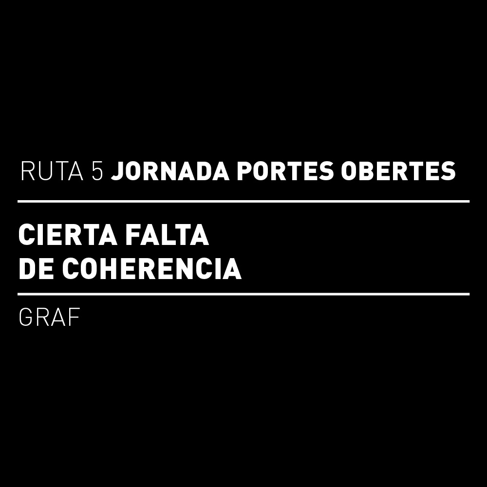 08.11 | RUTA 5 – JORNADES DE PORTES OBERTES