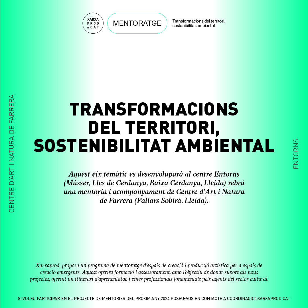 CONVOCATÒRIA DE RESIDÈNCIA ARTÍSTICA BECADA: EFECTES SILVESTRES