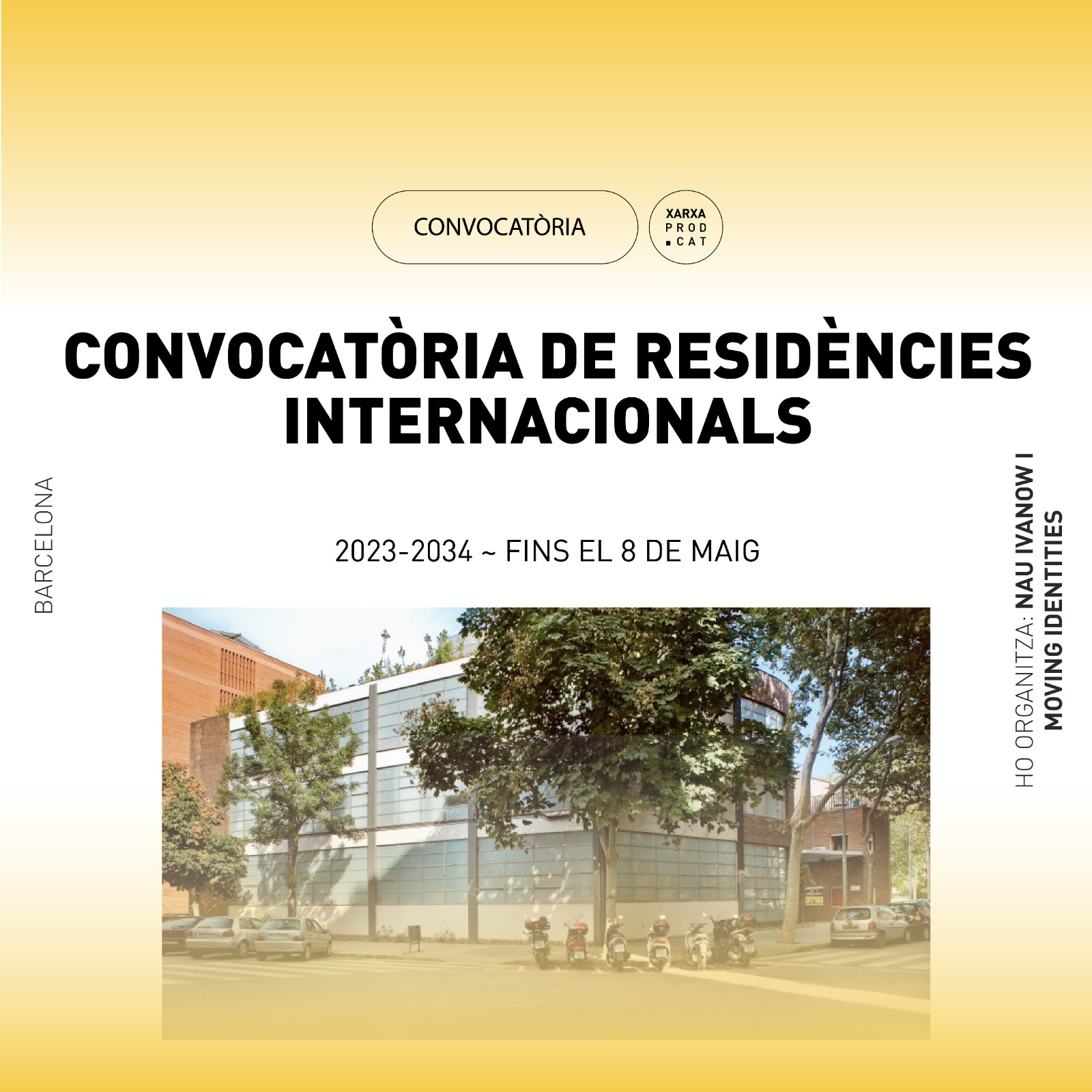 CONVOCATÒRIA DE RESIDÈNCIES INTERNACIONALS