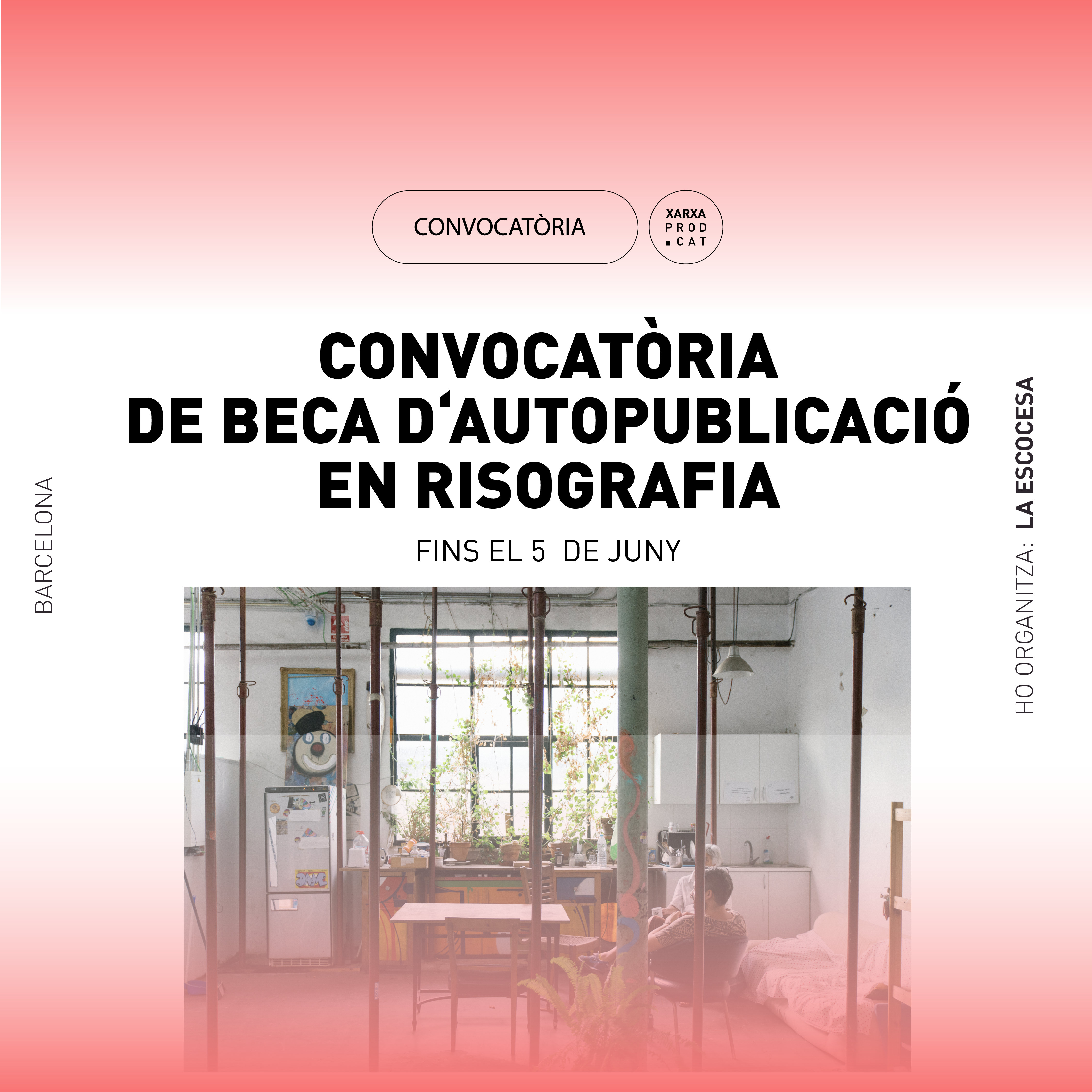 CONVOCATÒRIA DE BECA D’AUTOPUBLICACIÓ A LA ESCOCESA
