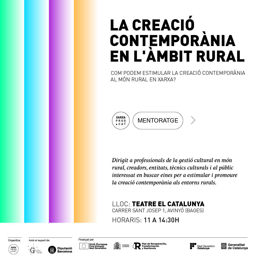 LA CREACIÓ CONTEMPORÀNIA A L’ÀMBIT RURAL
