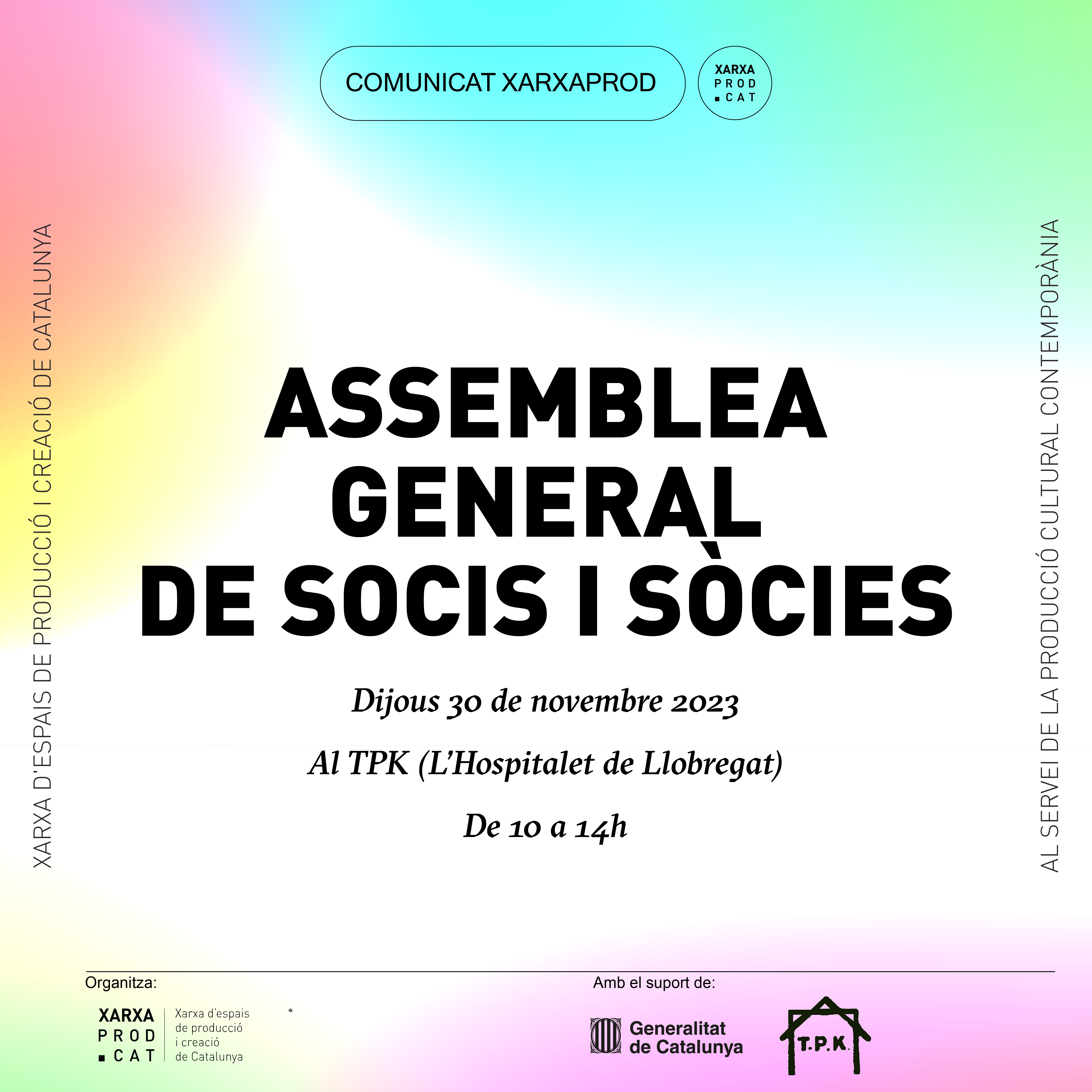 ASSEMBLEA GENERAL DE SOCIOS DE XARXAPROD